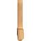 Ekena Millwork Eugene Smooth Timber Gable Bracket, Western Red Cedar, 60"W x 25"H x 3 1/2"D x 5 1/2"F, 10/12 Pitch GBW060X25X0406EUG00SWR - alternate 4